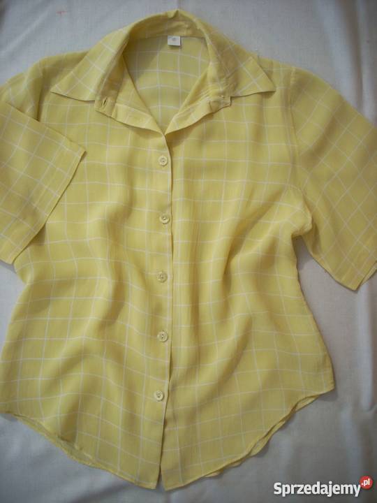 Koszula Damska Zwiewna Luźna L z kołnierzykiem Nowy Sącz