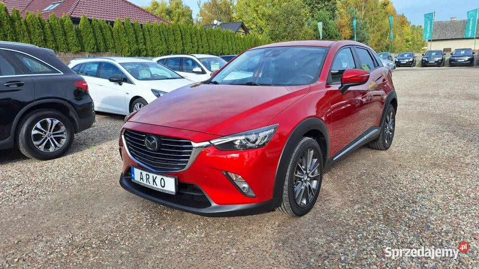 Mazda CX3 BOSE HeadUp LED 2x alu światła LED Zieleniewo sprzedam