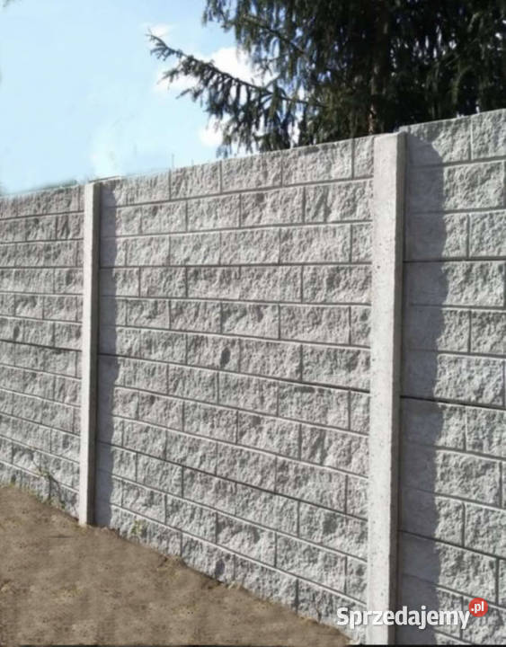 Ogrodzenia Betonowe Nowość Grafitowe Nowoczesny Tarnobrzeg sprzedam