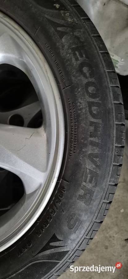 Koła alufelgi 19555R15 mazda Siedlce
