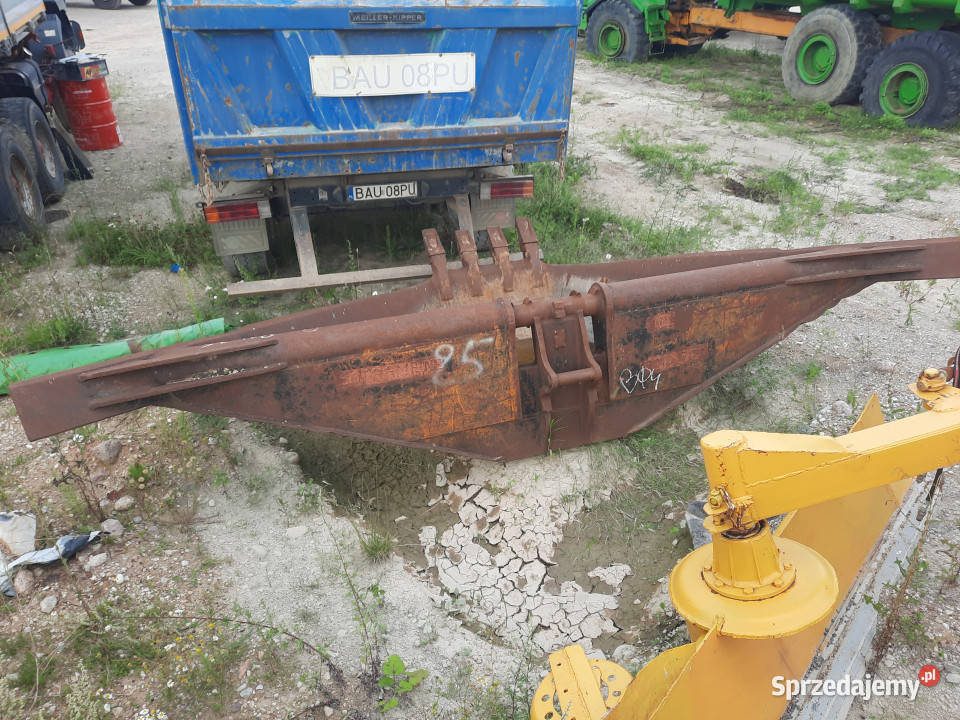 DUŻA Łyżka trapezowa do rowu rowów rzek LEBHERR