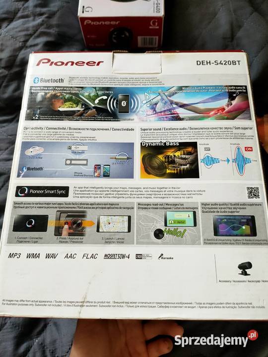 Radio Pioneer dehs420bt Pozostałe Wieruszów sprzedam