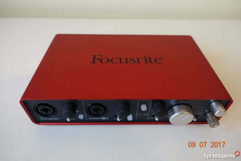 Sprzedam Focusrite Scarlet 2i4 interfejs audio Warszawa