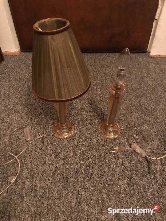 2 lampki nocne z abażurami Warszawa
