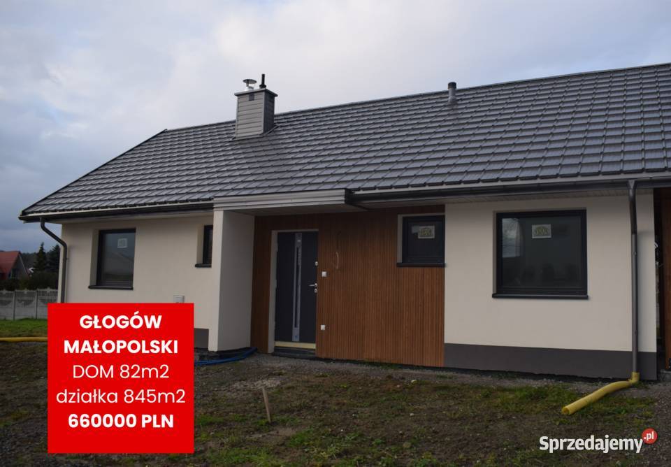 Dom 100m2 Głogów Małopolski utwardzona