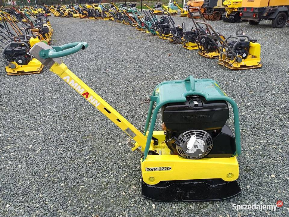 ZAGĘSZCZARKA PŁYTA AMMANN AVP 2220 457 wacker Trzebnica sprzedam