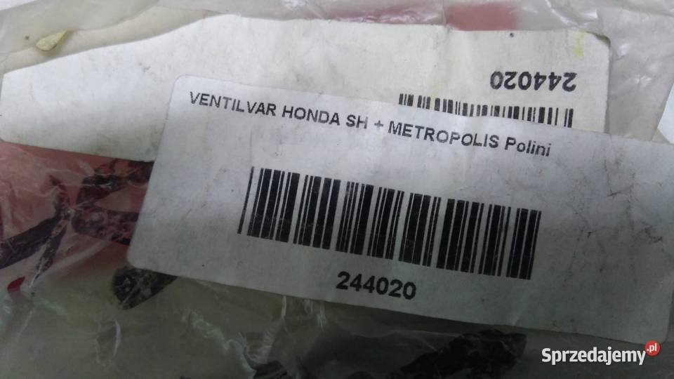Przeciwtalerz talerz wentylator POLINI Honda