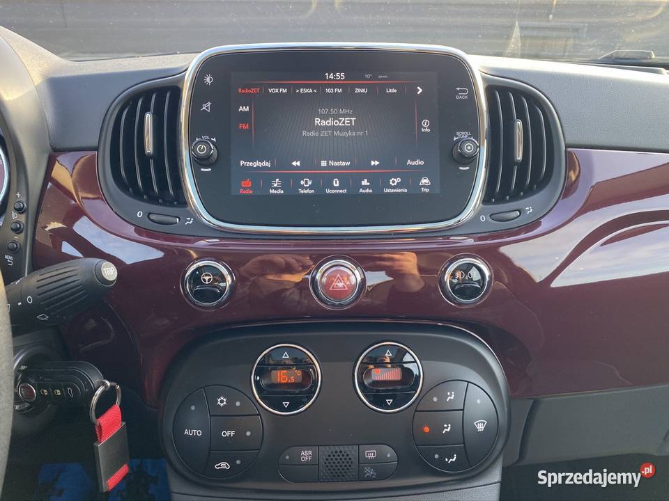 Fiat 500 2017 pierwszego właściciela 500 Warszawa