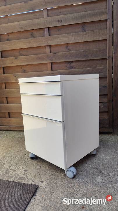 Kontenerek IKEA Burs biały na kółkach Dostępne 4 mazowieckie sprzedam