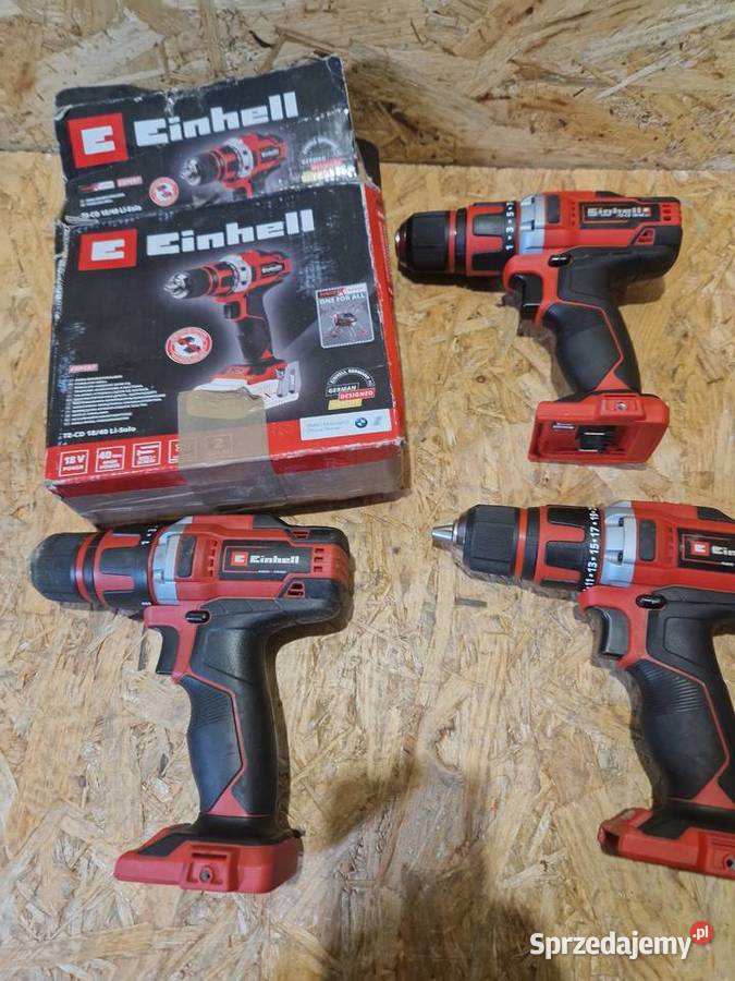 Wiertarkowkrętarka Einhell TECD 1840 Li Solo Elektryczne Głogowa