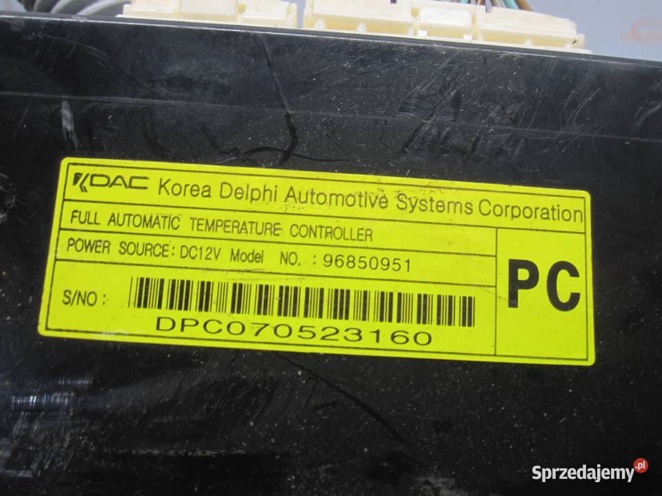 OPEL ANTARA 07r panel klimatyzacji 96850951 Kielce