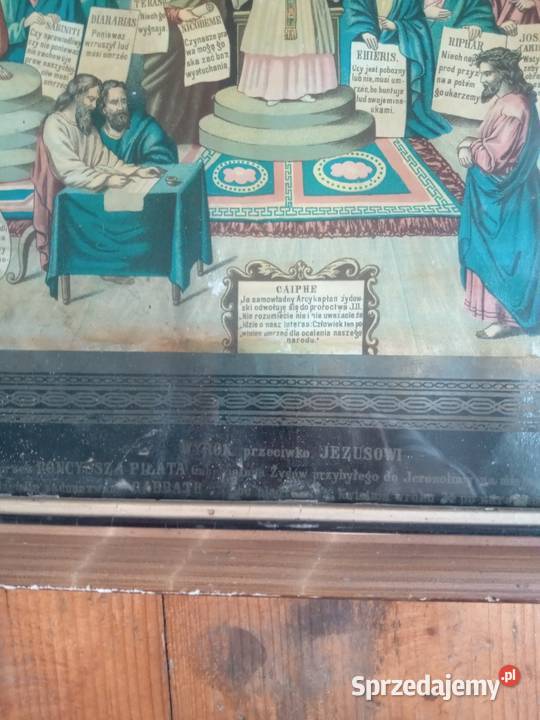 Święty obraz oleodruk Gdów