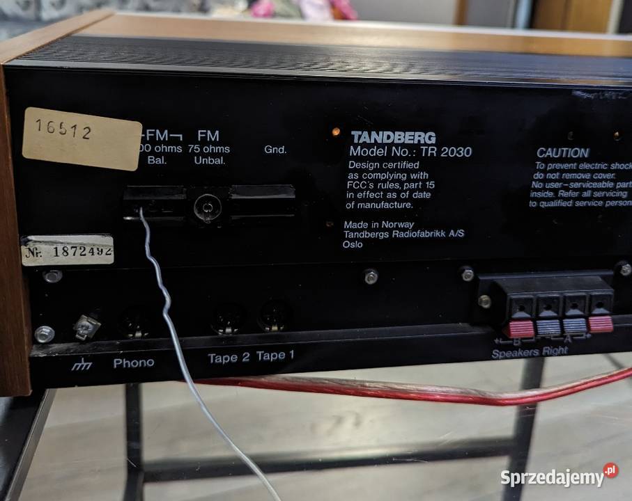 Tandberg TR2030 łódzkie Wieruszów sprzedam