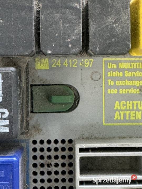 Skrzynka Bezpieczników Opel Astra Zafira kujawsko-pomorskie