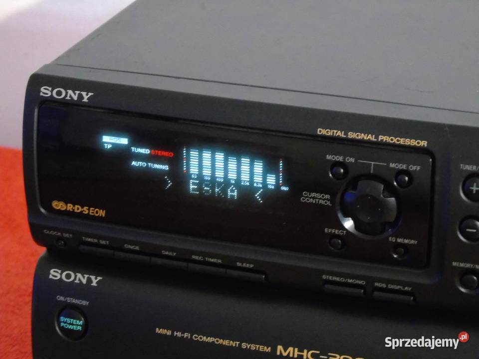 Amplituner z korektorem gr Sony MHC3900 ładny i Jasło sprzedam