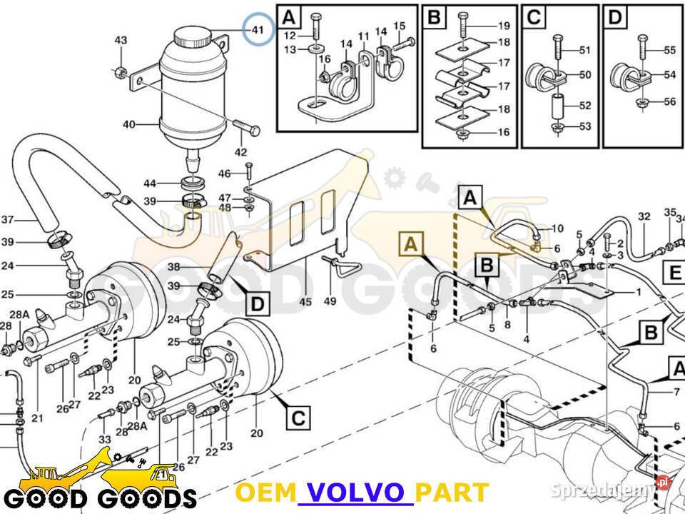 VOLVO KOREK ZBIORNICZKA PŁYNU HAMULCOWEGO Władysławów