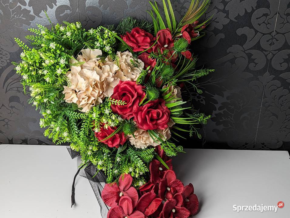 Wiązanka nagrobna DUŻA 105 długości Piękna Pałecznica-Kolonia sprzedam