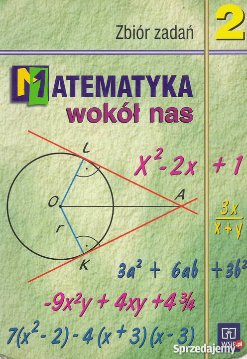 Matematyka wokół nas Zbiór zadań skrypt, zeszyt ćwiczeń, zbiór zadań, testów Kultura i Rozrywka Puławy