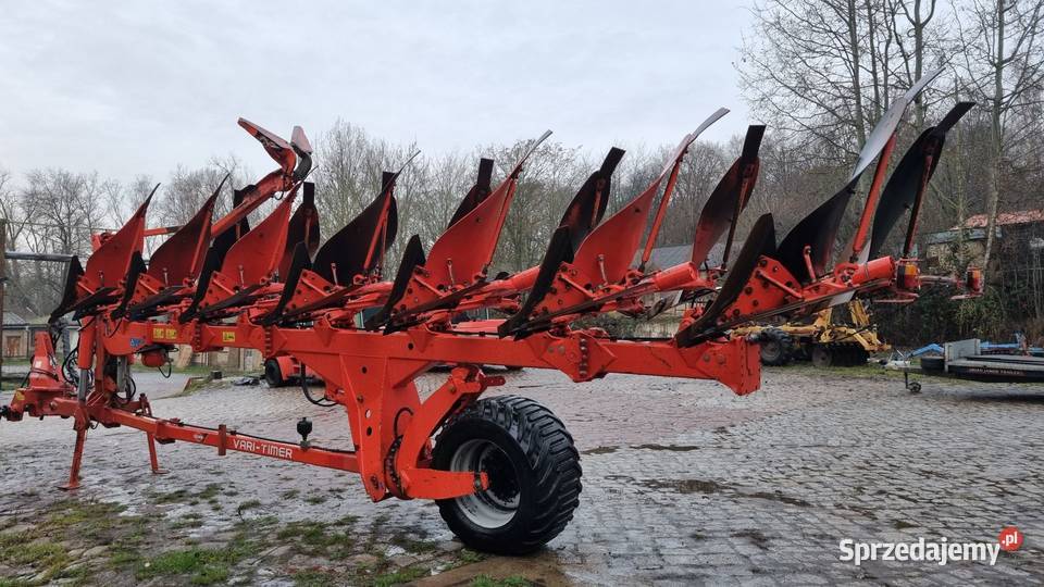Pług Kuhn Vari Timer 180 7 korpusów vario przedpłużki z Niemiec
