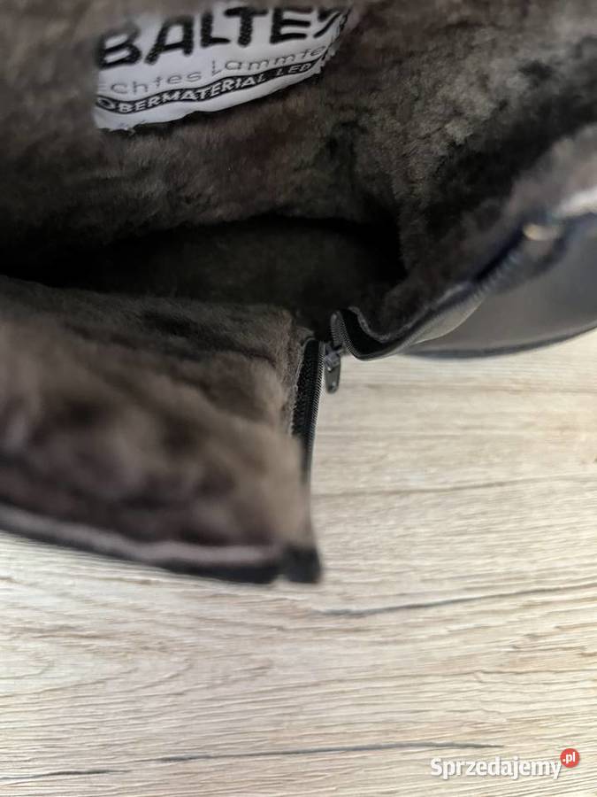 Baltes skórzane buty męskie Lammfell Jastrzębie-Zdrój