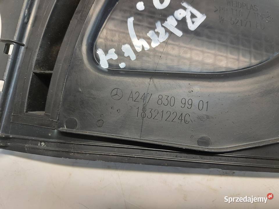 Mercedes EQA 250 W243 PODSZYBIE PRAWE PRZÓD sprzedam