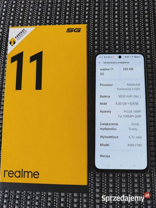 SPREDAM TELEFON REALME 11 5G