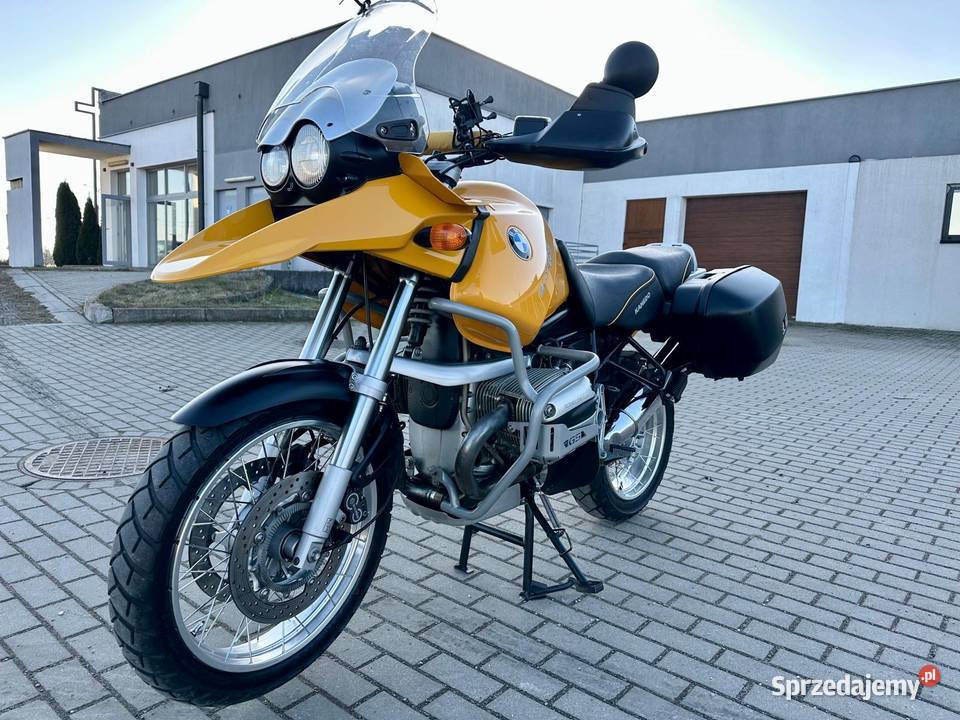 PIĘKNE BMW R1150 GS 2001 ZADBANY GMOLE DEFLETOR nieuszkodzony Motoryzacja Kutno