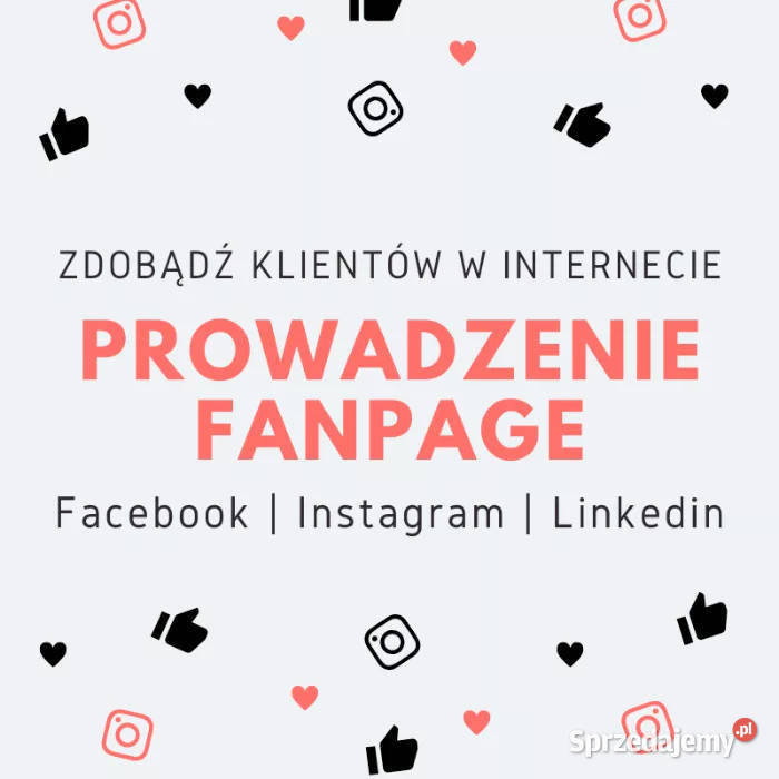 Prowadzenie fanpage na FB Profesjonalny Blog Kraków