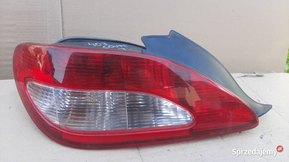 lampa prawa lewa tylna PEUGEOT 406 coupe Części samochodowe