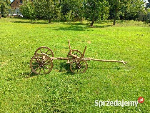 Stary woz konny zabytek fura rafiak rafiok retro Pszczyna