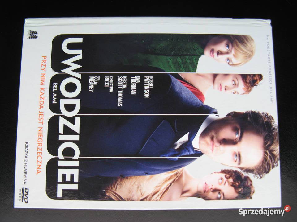 DVD Uwodziciel Robert Pattinson Uma Thurman pełne Filmy Poznań