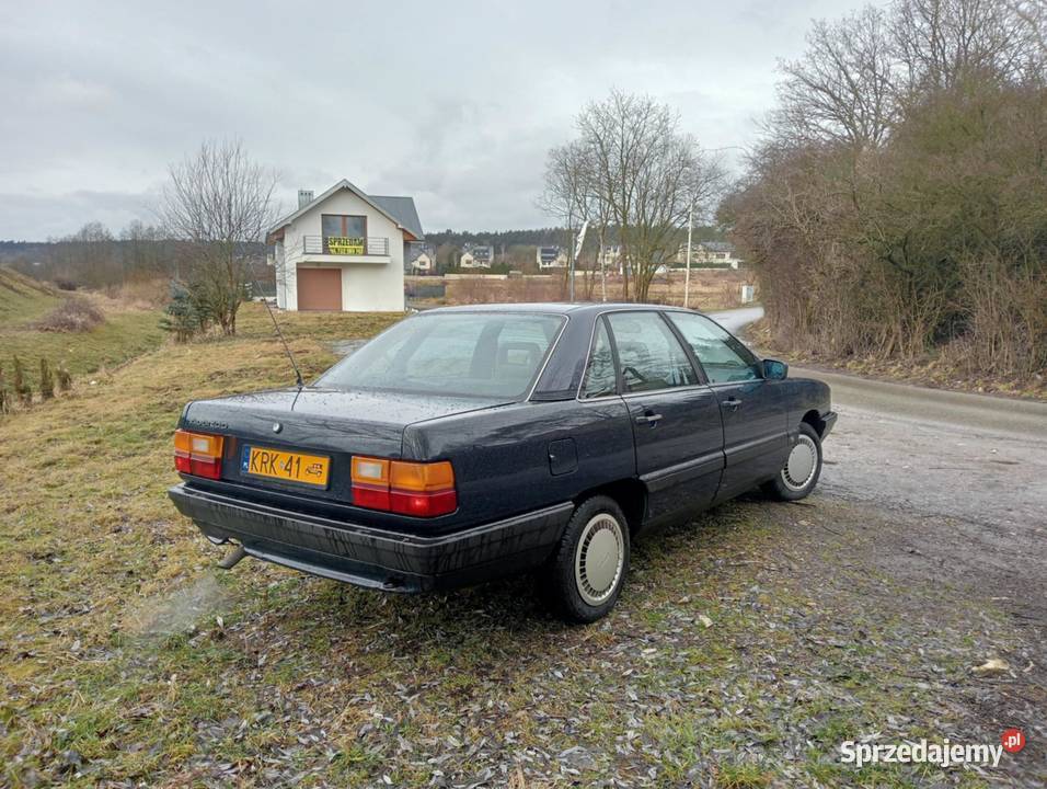 Audi 100 C3 18 90 1986r Zabytek Żółte blachy możliwa zamiana Kraków