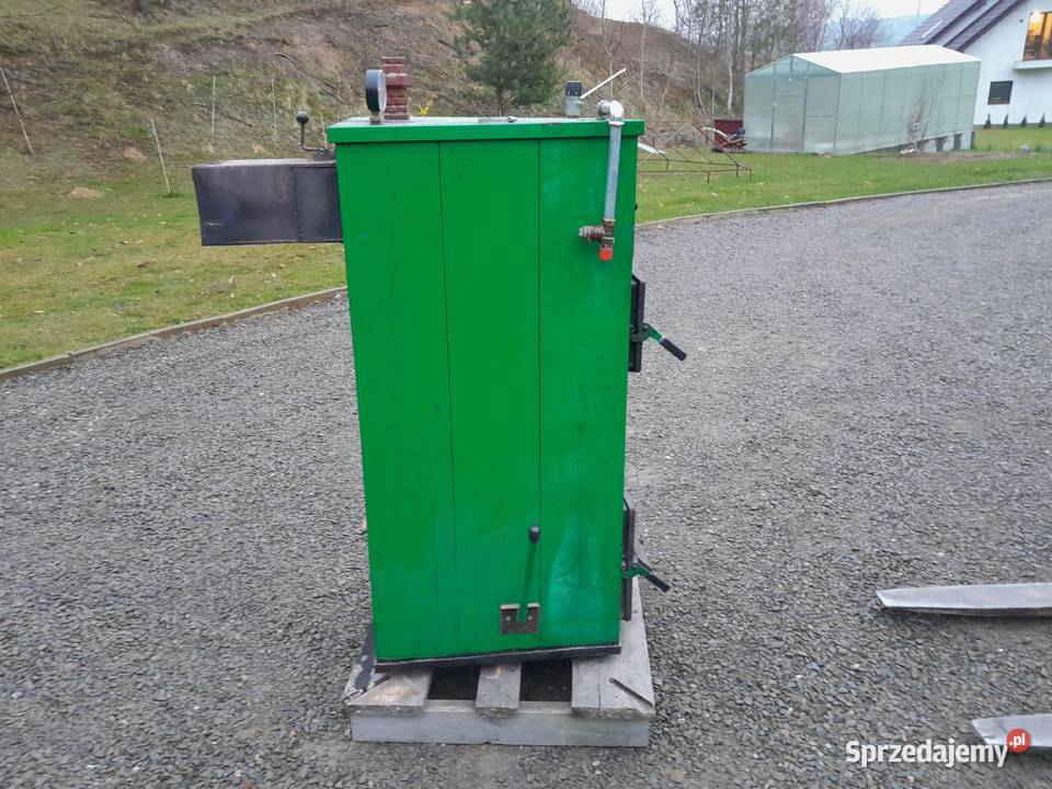 Piec Kocioł CO seco na drzewo węgiel brykiet Gromnik