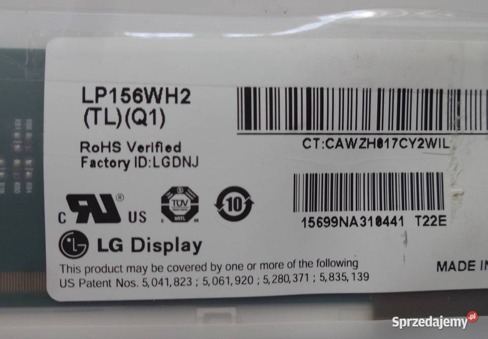 Matryca do laptopa LG LP156WH2 TLQ1 Szczecin