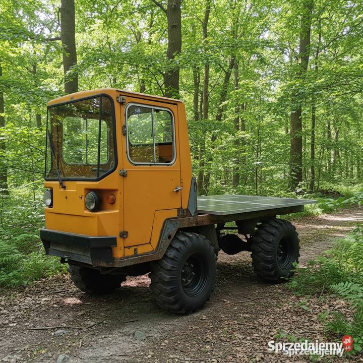 Wózek platformowy elektryczny WNA 1320 z kabiną Kraków