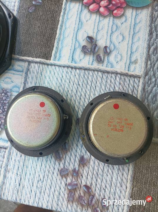 Philips AD 0163 T8 głośniki wysokotonowe 70s Słuchawki i głośniki sprzedam
