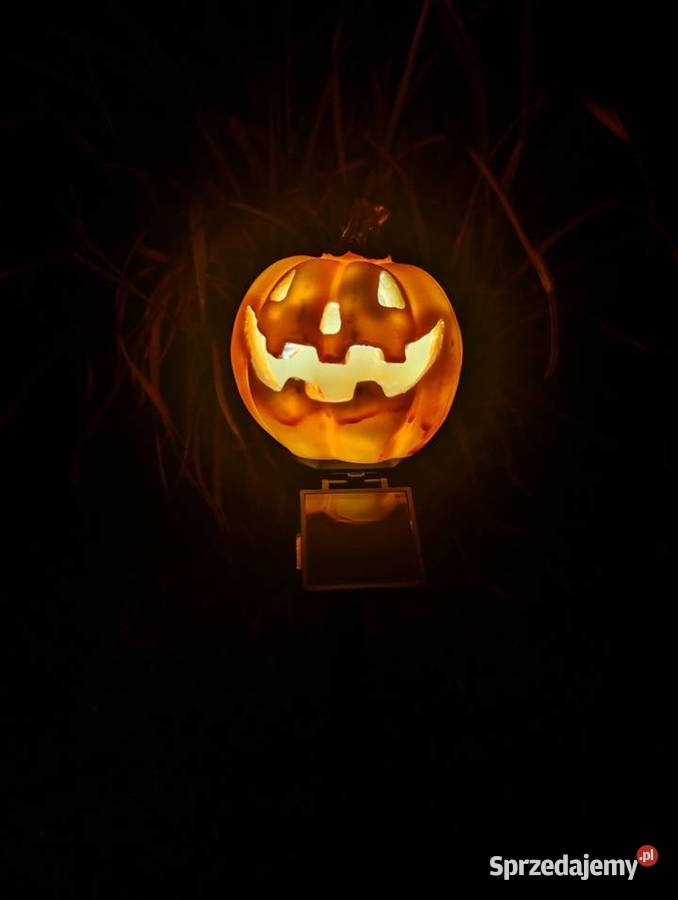 NOWA Lampka Solarna LED Dynia na Halloween Oświetlenie Blachownia sprzedam