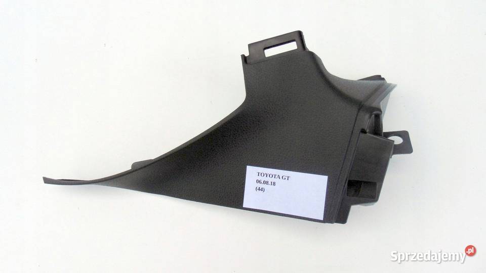 PLASTIKI WNĘTRZA OSŁONA TOYOTA GT86 3 osobowe Nowy Tomyśl