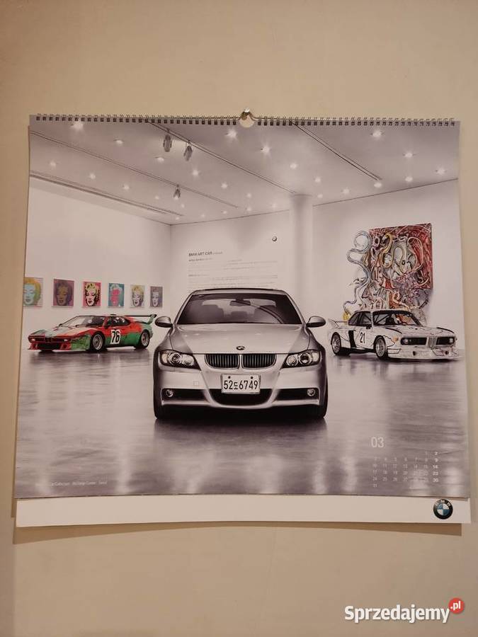 Kalendarz BMW 2008 58 x 54 Pozostałe Głuchołazy