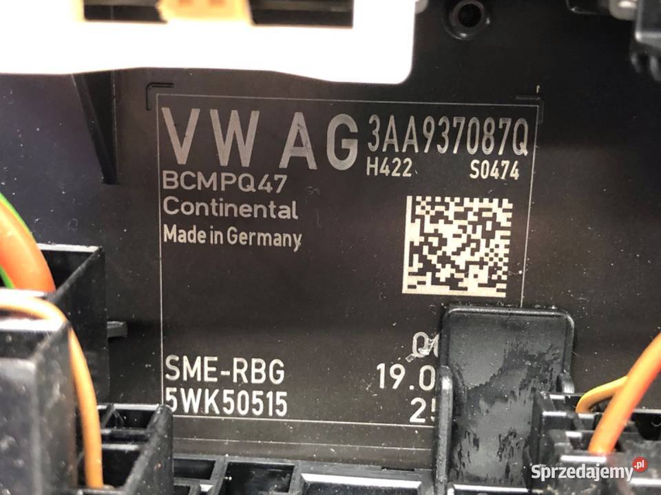 MODUŁ KOMFORTU VW PASSAT B7 3AA937087Q osobowe