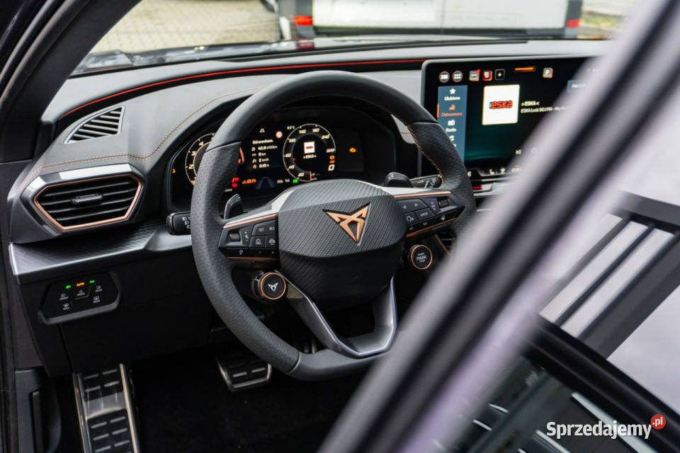 Cupra Leon 15 eTSI 150 DSG Dostępny ręki czujnik zmierzchu Łódź
