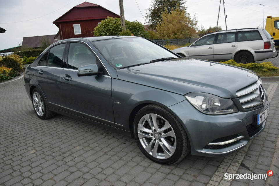 Mercedes C 180 18B Automat 185 Led 2 Kpl Kół szary Majdan Sieniawski