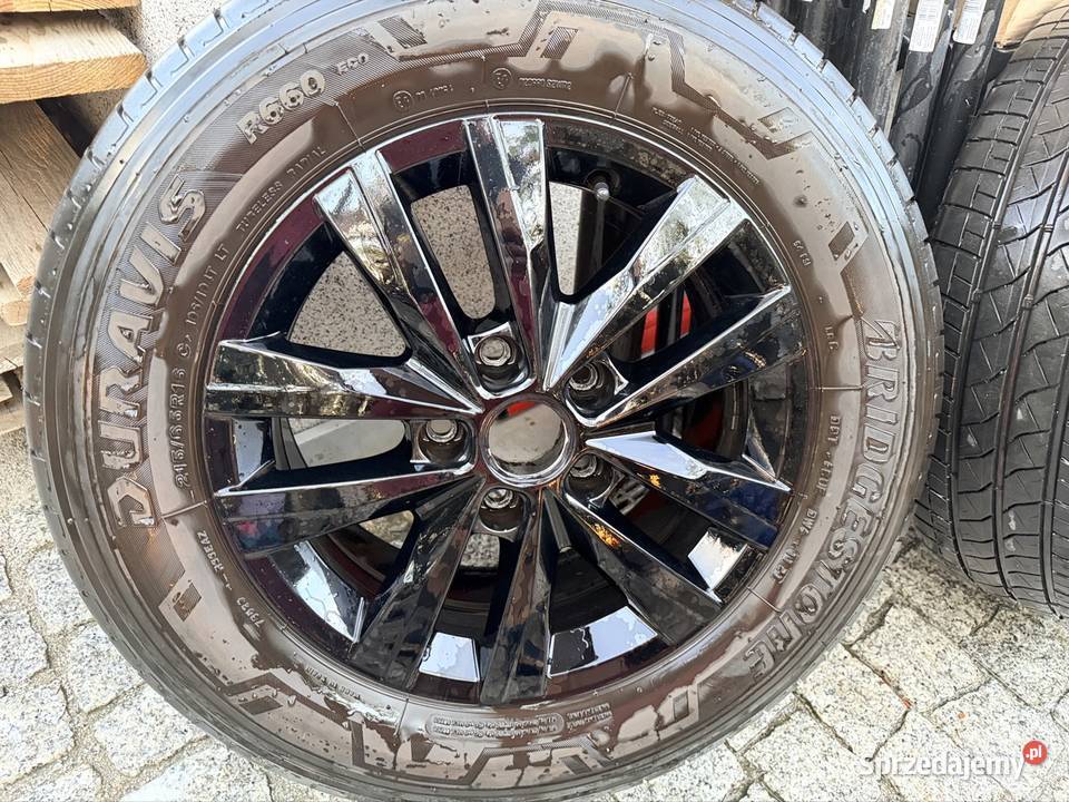 215 65 16C Bridgestone Opony Alufelgi x4 Opony i felgi śląskie