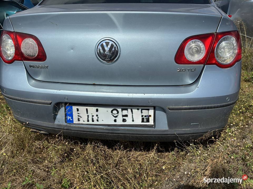 Zderzak Tył Volkswagen Passat B6 Sedan Wisznice