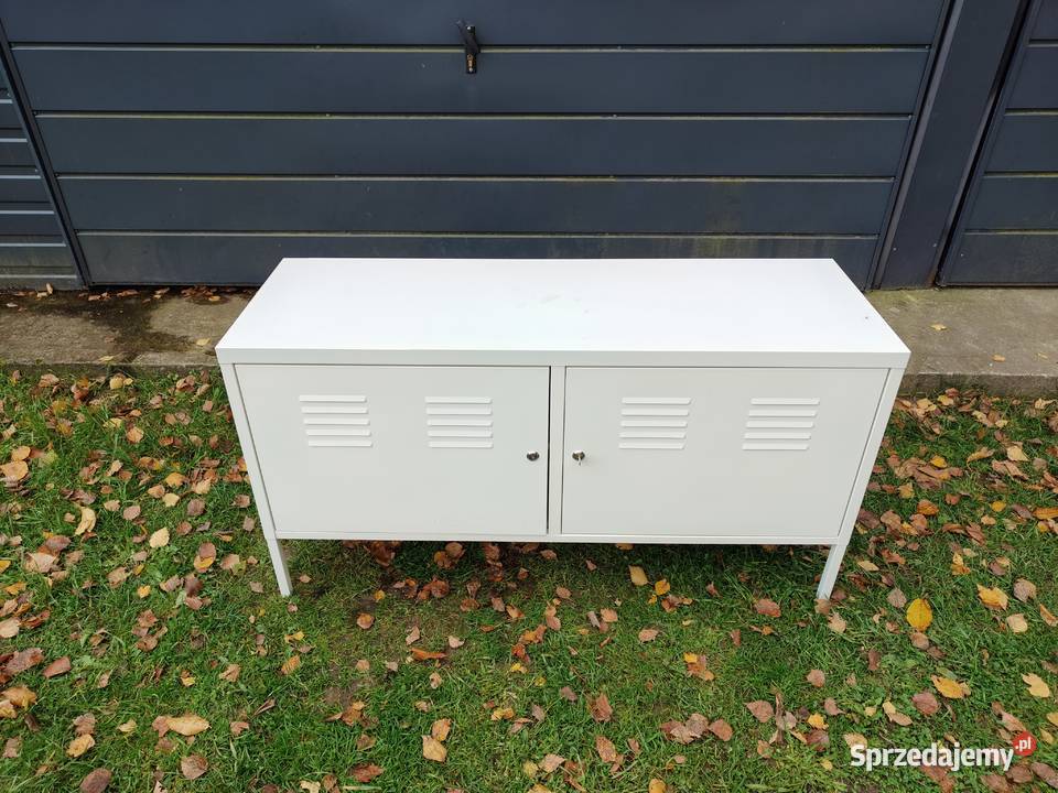 Biała metalowa szafka biurowa Aleksandrów Łódzki