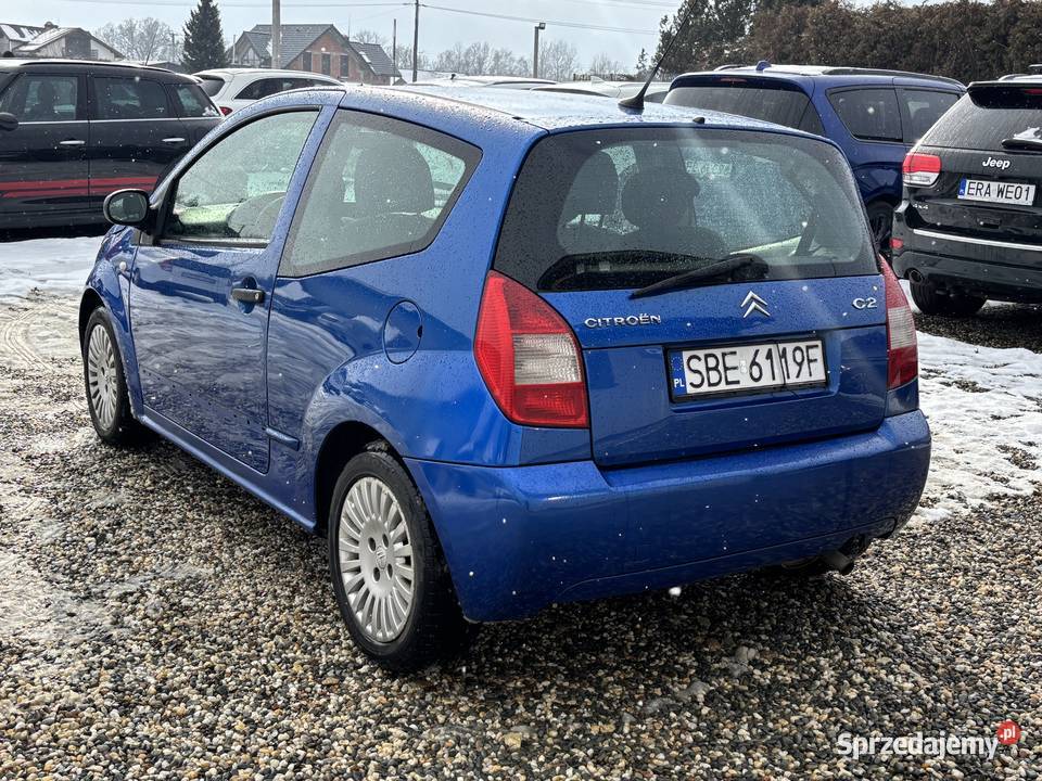 Citroen C2 niebieski Paniówki