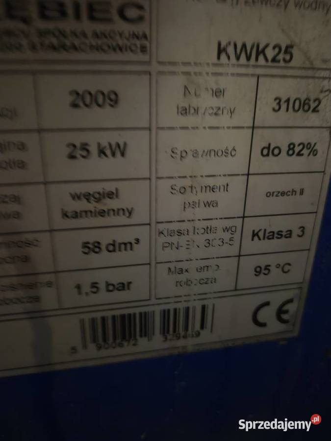 Piec ziebiec 24kw Piekary Śląskie