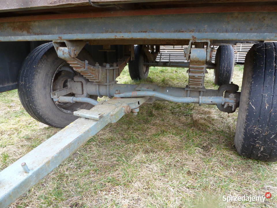 Przyczepa rolnicza dwuosiowa niska Rudnik nad Sanem