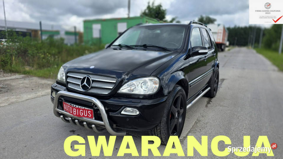 Mercedes ML 270 Duża Navi 4x4 automat xsenon centralny zamek Lębork