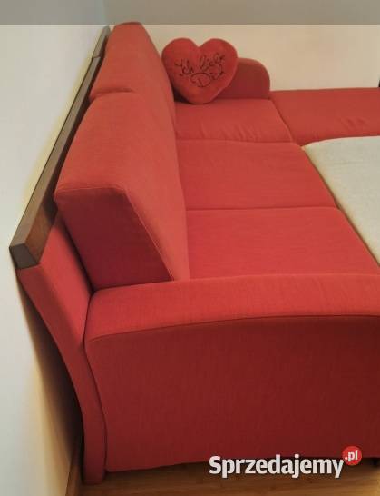 Narożnik z funcją spania sprzedam